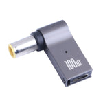 Bộ chuyển đổi sạc máy tính USB-C / Type-C cái sang DC 7.9x5.0mm đực 100W cho Lenovo, Type-C cái sang DC 7.9x5.0mm đực