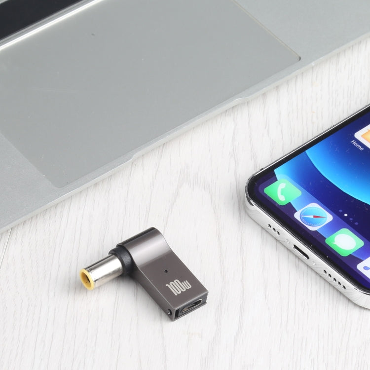 Bộ chuyển đổi sạc máy tính USB-C / Type-C cái sang DC 7.9x5.0mm đực 100W cho Lenovo, Type-C cái sang DC 7.9x5.0mm đực