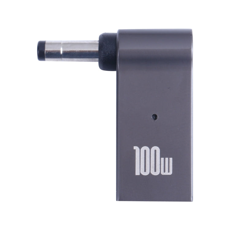Bộ chuyển đổi sạc máy tính 100W USB-C / Type-C cái sang DC 4.0x1.7mm đực cho Lenovo, Type-C cái sang DC 4.0x1.7mm đực (màu đen)