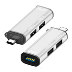 Trạm kết nối đa chức năng 3 trong 1 Type-C / USB-C HUB ADS-302C, ADS-302C
