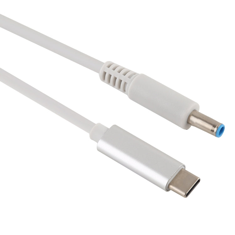 Cáp sạc nguồn laptop HP USB-C / Type-C sang 7.4 x 0.6mm, chiều dài cáp khoảng 1.5m, Type-C sang 7.4 x 0.6mm