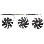 3 quạt làm mát card đồ họa cho Zotac GTX 1070-8GD5 X-OC, Đường kính: 85mm, 0.5A Đường kính: 9.5mm (3 cái)