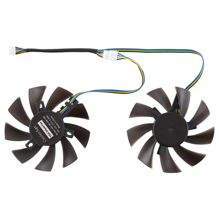 Quạt làm mát card đồ họa 4 chân GFY09010E12SPA cho Zotac GTX 1070 Mini GTX 1060 6GB GTX1060, đường kính 85mm, cặp, GFY09010E12SPA