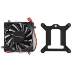 Quạt Tản Nhiệt CPU CoolAge 1155-1U DC 12V 2000PRM 30.5cfm Nhôm, Vòng Bi Thủy Lực cho Intel 1150 1156 1151, 1155-1U Nhôm