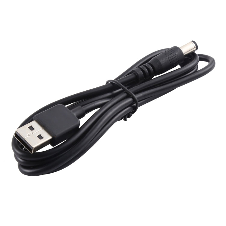 Cáp USB 3A sang Đầu Cắm Nguồn DC 5.5 x 2.1mm, Chiều Dài: 1m, USB sang DC 5.5x2.1mm