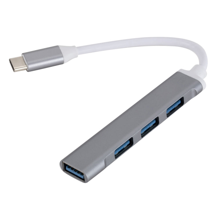 Bộ Chia HUB Đa Năng C809 USB 3.0 x 1 + USB 2.0 x 3 sang USB-C / Type-C, C809