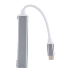 Bộ Chia HUB Đa Năng C809 USB 3.0 x 1 + USB 2.0 x 3 sang USB-C / Type-C, C809