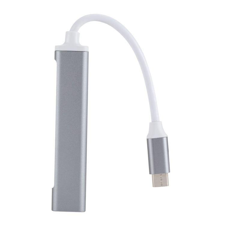 Bộ Chia HUB Đa Năng C809 USB 3.0 x 1 + USB 2.0 x 3 sang USB-C / Type-C, C809