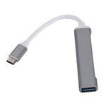 Bộ Chia HUB Đa Năng C809 USB 3.0 x 1 + USB 2.0 x 3 sang USB-C / Type-C, C809