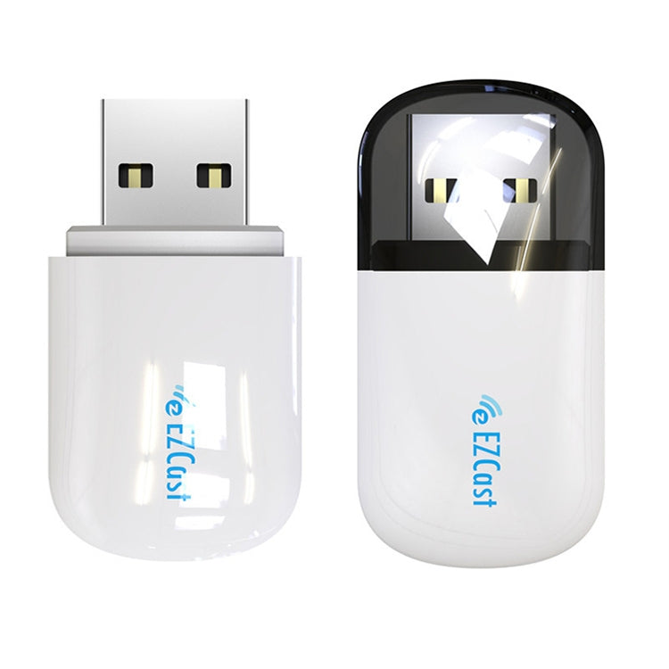 Bộ Chuyển Đổi Không Dây EZCast EZC-5200BS WiFi Băng Tần Kép 600Mbps + Bluetooth USB 2.0