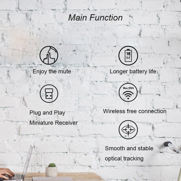 Chuột quang không dây im lặng Logitech M330 với đầu thu Micro USB