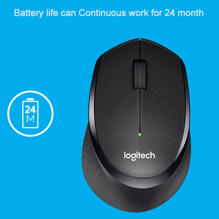 Chuột quang không dây im lặng Logitech M330 với đầu thu Micro USB