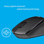 Chuột quang không dây im lặng Logitech M330 với đầu thu Micro USB