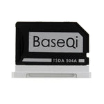 Hộp đựng thẻ SD hợp kim nhôm ẩn BASEQI 504ASV cho laptop Macbook Pro Retina 15 inch (cuối 2013 - giữa 2015), dành cho Macbook Pro Retina 15