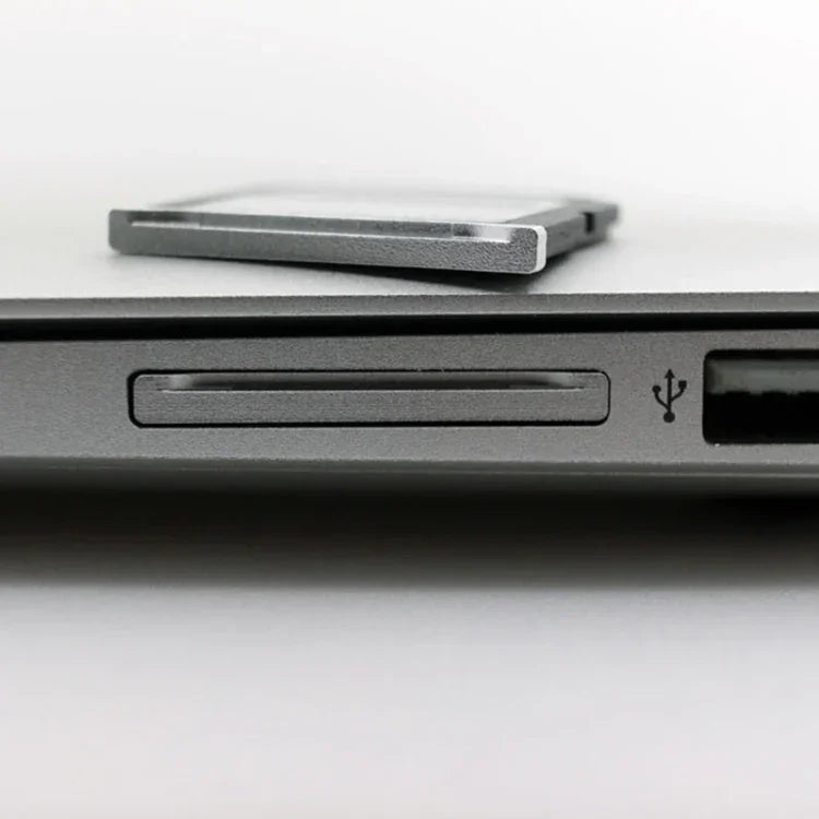 Hộp đựng thẻ SD hợp kim nhôm ẩn BASEQI 504ASV cho laptop Macbook Pro Retina 15 inch (cuối 2013 - giữa 2015), dành cho Macbook Pro Retina 15