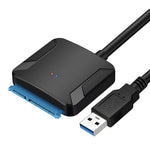 Cáp chuyển đổi chuyên nghiệp SATA sang USB 3.0 cho ổ cứng SSD 2.5 / 3.5 inch, đầu nối mở rộng 2.5 / 3.5 inch