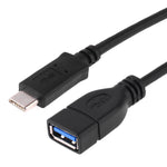 Cáp bộ chuyển đổi OTG USB-C 3.1 / Type-C đực sang USB 3.0 cái, dài 20cm, ZSSG-9B20OTG