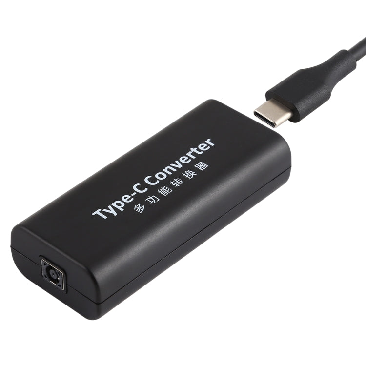 Đầu nối nguồn DC 4.5 x 3.0mm cái sang USB-C / Type C cái với cáp USB-C / Type C dài 15cm, 4.5x3.0mm