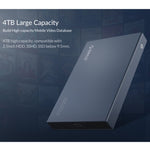 Vỏ ổ cứng cơ học ORICO DD25 C3 2.5 inch Type-C sang Type-C và USB, dung lượng hỗ trợ: 6TB