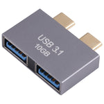 Bộ chuyển đổi 2 cổng USB cái sang 2 cổng USB-C / Type-C đực, 2 cổng USB cái sang 2 cổng Type-C đực
