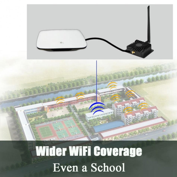Bộ khuếch đại tín hiệu WiFi 2.4GHz 8W EDUP EP-AB003 với ăng-ten cho bộ định tuyến không dây, EP-AB003 8W