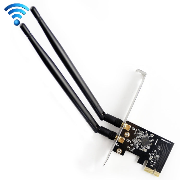 Card mạng không dây PCI-E EP-9607 1200Mbps băng tần kép với 2 ăng-ten 6dBi, EP-9607 1200Mbps