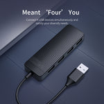 Bộ chia HUB USB 2.0 4 cổng ORICO FL02 480Mbps, FL02