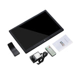 Khung ảnh kỹ thuật số 14 inch, khung ảnh điện tử, cạnh siêu mỏng, hỗ trợ 1080P, máy quảng cáo treo tường