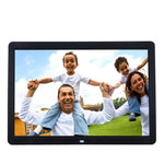 Máy quảng cáo giá đỡ màn hình 17 inch, khung ảnh kỹ thuật số hỗ trợ phụ đề nước