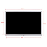 HSD1504 15.4 inch LED 1280x800 High Resolution Display Digital Photo Frame with Holder and Remote Control, Support SD / MMC / MS Card / USB Port, EU Plug(Gold), HSD1504 15.4 inch