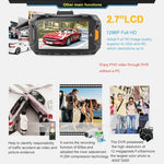 Máy ghi hình DVR ô tô GS90C màn hình LCD 2.7 inch HD 2304 x 1296P góc nhìn rộng 170 độ, hỗ trợ phát hiện chuyển động / thẻ TF / cảm biến G / HDMI, GS90C