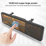 Máy ghi hình lái xe ô tô Anytek T300 Ultra HD 1080P màn hình cảm ứng IPS 10.88 inch, T300