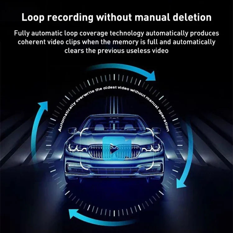 Máy ghi hình lái xe ô tô F1 ẩn HD ban đêm WiFi, F1