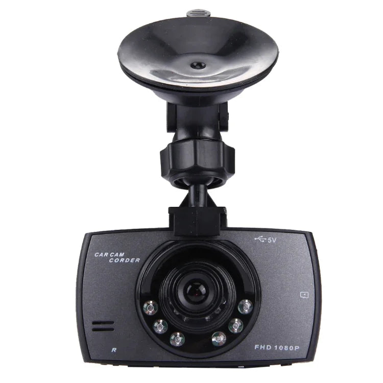 Máy ghi hình DVR ô tô màn hình LCD 2.7 inch 480P camera 1.3MP góc nhìn rộng 120 độ, hỗ trợ nhìn ban đêm / phát hiện chuyển động / thẻ TF / cảm biến G, 2.7 inch