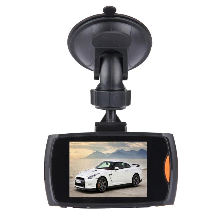 Máy ghi hình DVR ô tô màn hình LCD 2.7 inch 480P camera 1.3MP góc nhìn rộng 120 độ, hỗ trợ nhìn ban đêm / phát hiện chuyển động / thẻ TF / cảm biến G, 2.7 inch