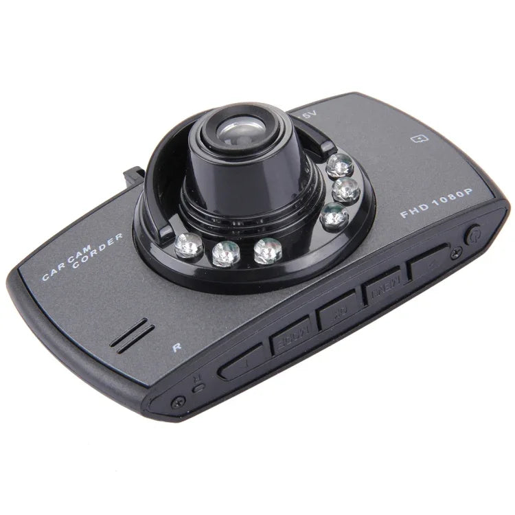 Máy ghi hình DVR ô tô màn hình LCD 2.7 inch 480P camera 1.3MP góc nhìn rộng 120 độ, hỗ trợ nhìn ban đêm / phát hiện chuyển động / thẻ TF / cảm biến G, 2.7 inch