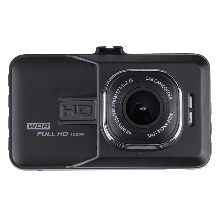 Máy ghi hình DVR ô tô màn hình LCD 3.0 inch HD 720P camera 3.0MP góc nhìn rộng 170 độ, hỗ trợ nhìn ban đêm / phát hiện chuyển động / thẻ TF / HDMI / cảm biến G, 3.0 inch