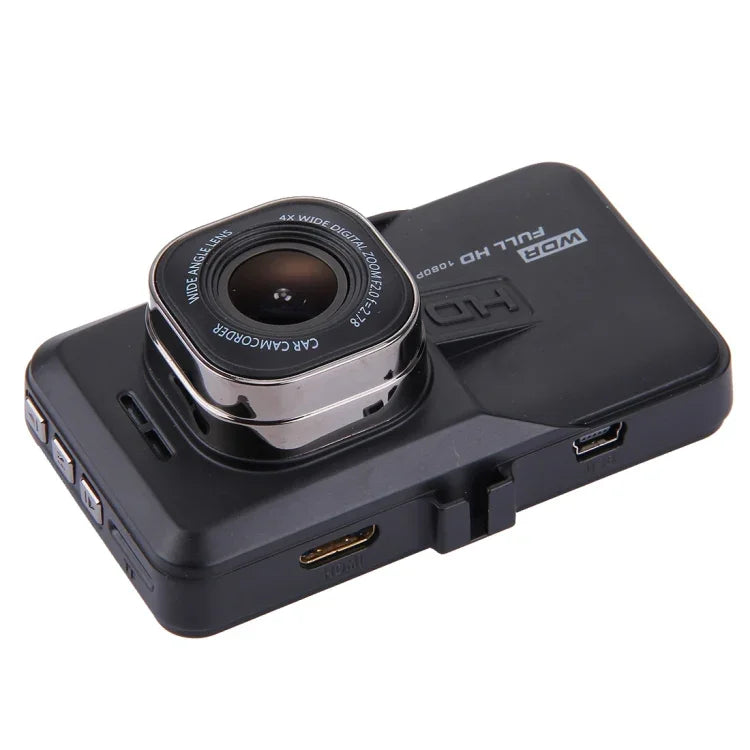Máy ghi hình DVR ô tô màn hình LCD 3.0 inch HD 720P camera 3.0MP góc nhìn rộng 170 độ, hỗ trợ nhìn ban đêm / phát hiện chuyển động / thẻ TF / HDMI / cảm biến G, 3.0 inch
