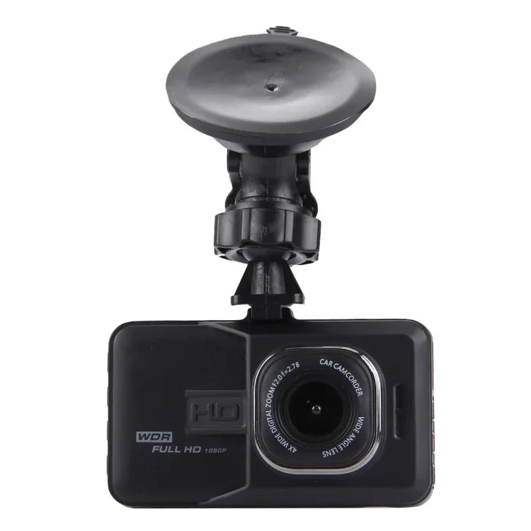 Máy ghi hình DVR ô tô màn hình LCD 3.0 inch HD 720P camera 3.0MP góc nhìn rộng 170 độ, hỗ trợ nhìn ban đêm / phát hiện chuyển động / thẻ TF / HDMI / cảm biến G, 3.0 inch