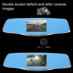 Máy ghi hình xe ô tô G835 HD 1080P màn hình 4.3 inch gương chiếu hậu, Generalplus 2248, 2 camera góc nhìn rộng 170 độ, hỗ trợ ghi HDR / phát hiện chuyển động, G835