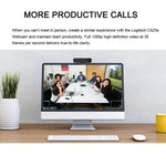 Logitech C925E Webcam HD 1080p với nắp bảo mật tích hợp