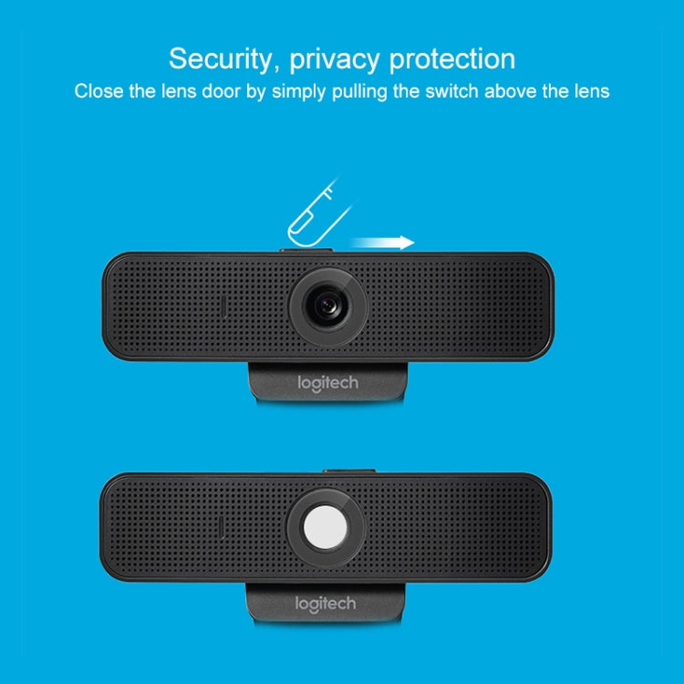 Logitech C925E Webcam HD 1080p với nắp bảo mật tích hợp