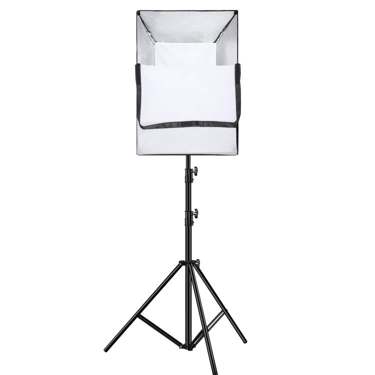 Bộ đèn flash studio chớp PULUZ 120W kèm softbox phản quang & chân đế, bộ đèn hình chữ nhật 120W 2700K-6500K cắm EU, bộ đèn hình chữ nhật 120W 2700K-6500K cắm UK, bộ đèn hình chữ nhật 120W 2700K-6500K cắm US