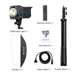Bộ đèn flash studio chớp PULUZ 120W kèm softbox phản quang & chân đế, bộ đèn hình chữ nhật 120W 2700K-6500K cắm EU, bộ đèn hình chữ nhật 120W 2700K-6500K cắm UK, bộ đèn hình chữ nhật 120W 2700K-6500K cắm US