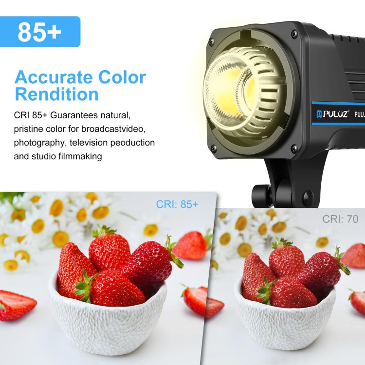 Bộ đèn flash studio chớp PULUZ 120W kèm softbox phản quang & chân đế, bộ đèn hình chữ nhật 120W 2700K-6500K cắm EU, bộ đèn hình chữ nhật 120W 2700K-6500K cắm UK, bộ đèn hình chữ nhật 120W 2700K-6500K cắm US