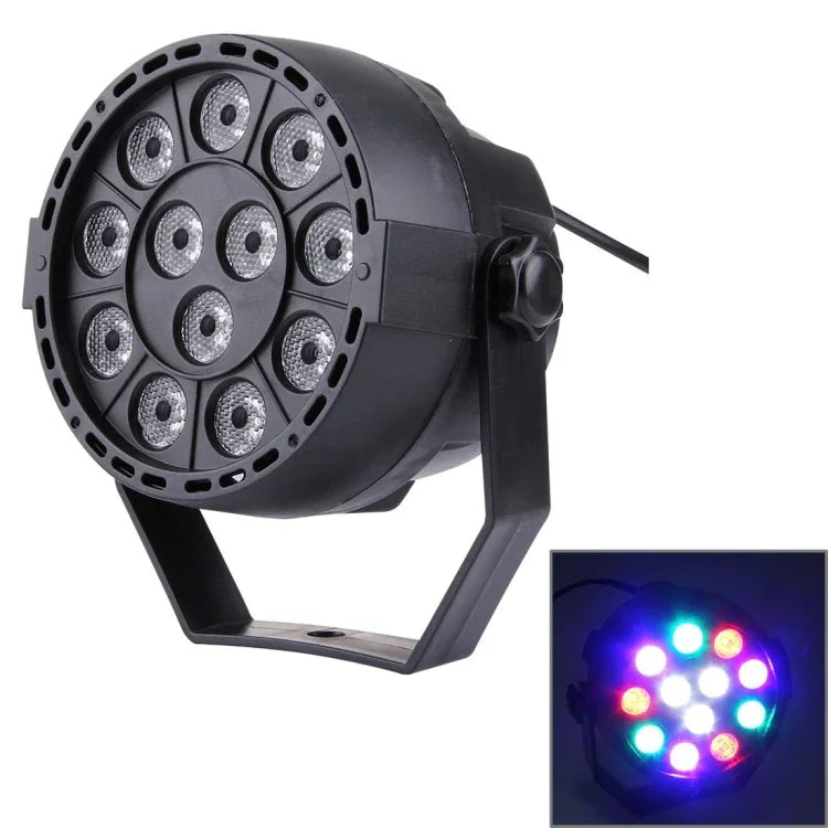 Có màn hình LED, chế độ Master / Slave / DMX512 / Tự động chạy, phích cắm US, phích cắm US