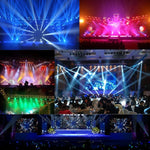 Có màn hình LED, chế độ Master / Slave / DMX512 / Tự động chạy, phích cắm US, phích cắm US