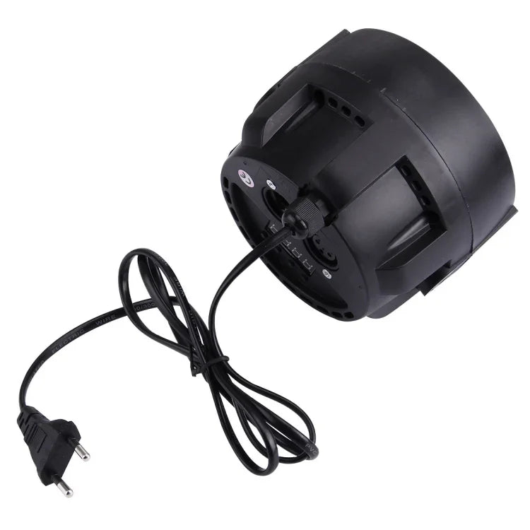 Có màn hình LED, chế độ Master / Slave / DMX512 / Tự động chạy, phích cắm US, phích cắm US