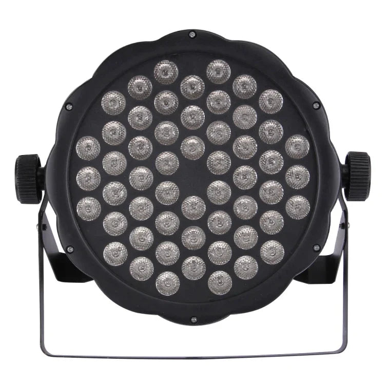 Có màn hình LED, chế độ Master / Slave / DMX512 / Tự động chạy / Điều khiển âm thanh, phích cắm US/EU