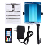 Máy chiếu sóng nước mini RGB 3W x 3 có điều khiển từ xa, phích cắm EU, phích cắm EU